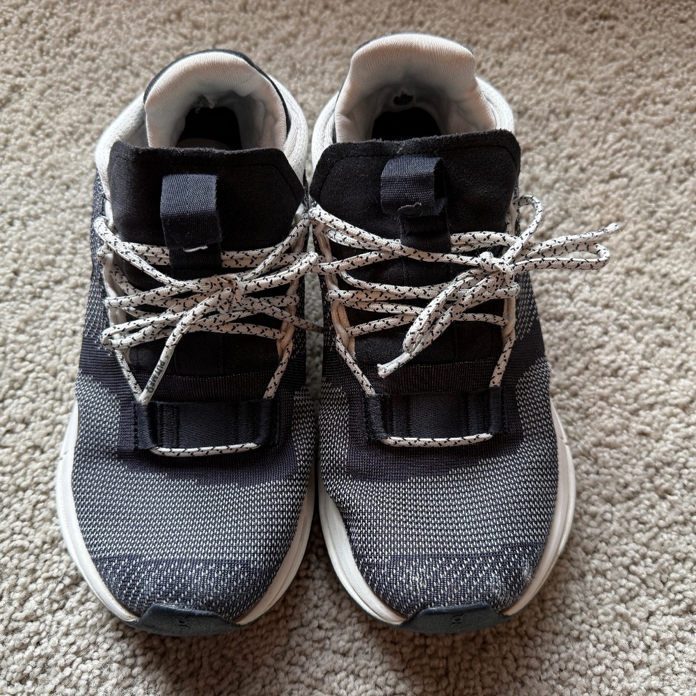 On cloud shoes